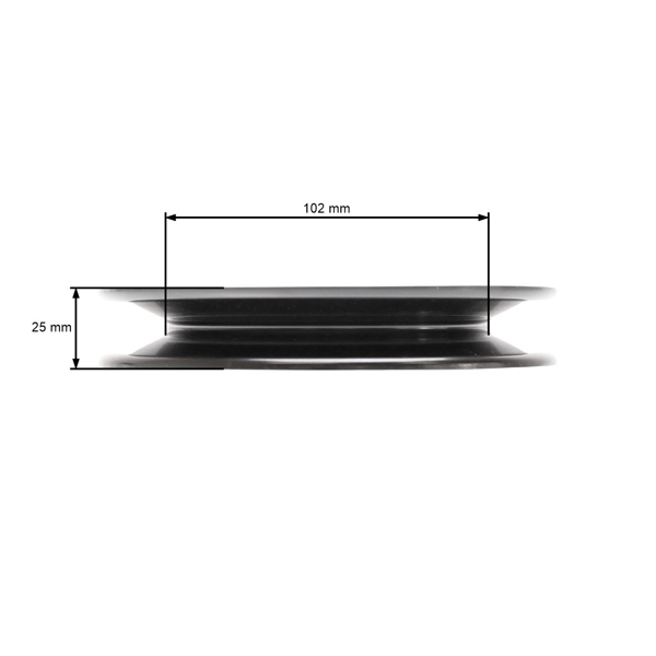 Koło pasowe do traktora ogrodowego Husqvarna Partner Jonsered McCulloch Poulan Craftsman Weed Eater AYP (OEM 532199789 199789)
