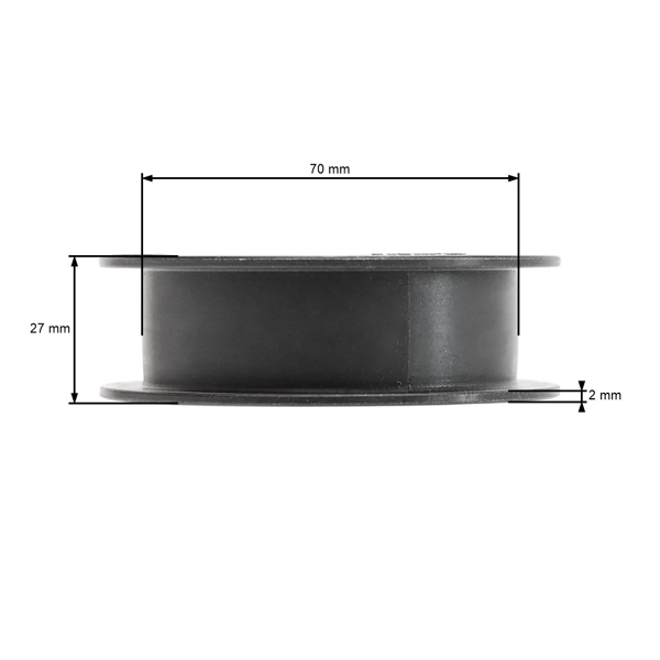 Koło pasowe napinacza paska klinowego do ciągników ogrodowych Husqvarna Jonsered McCulloch Murray (OEM 506793201 581864601 91179 421409 021409MA 91179MA)