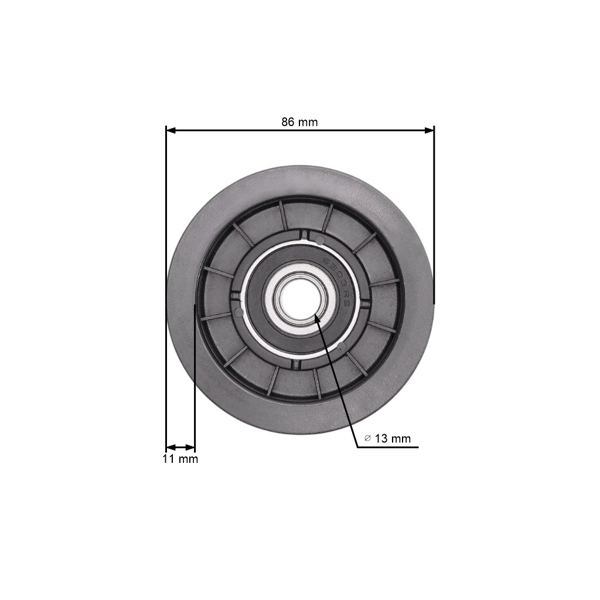 Koło pasowe napinacza paska klinowego do ciągników ogrodowych Husqvarna Jonsered McCulloch Murray (OEM 506793201 581864601 91179 421409 021409MA 91179MA)