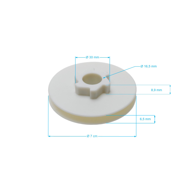 Koło pasowe rozrusznika do silników Ryobi Lawn Boy Snapper Green Machine (OEM 682030 7042005 42005 167304)