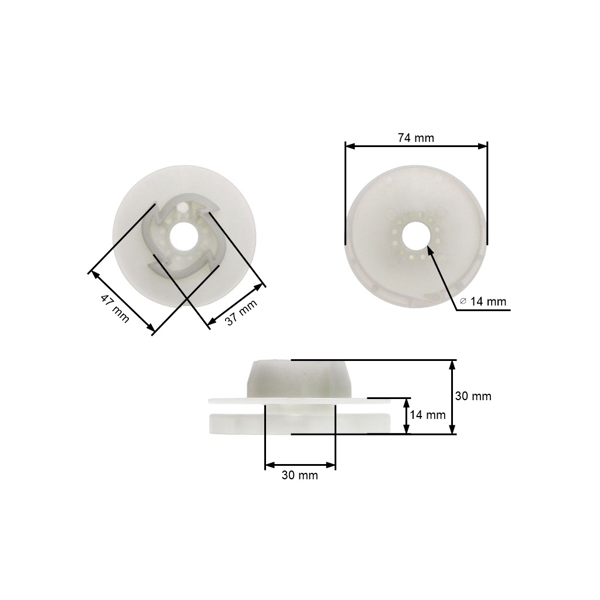 Koło pasowe rozrusznika piły łańcuchowej do Husqvarna 362 365 365 X-Torq 372XP 372 XP X-Torq 385 390XP Jonsered 2063 2065 2165 2171 CS2166 CS2171 CS2188 (OEM 503859601)