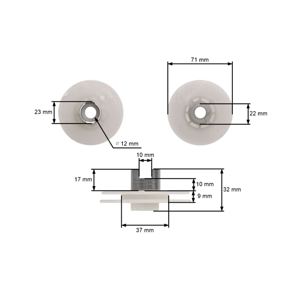 Koło rozrusznika do pił łańcuchowych Husqvarna 254 257 261 262XP (OEM 503178902)