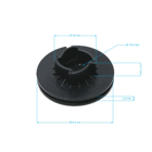 Koło rozrusznika do pił łańcuchowych OLEO-MAC Oleomac 942 945 946 950 951 Efco 142 146 151 (OEM 94500023)