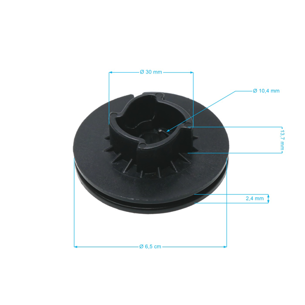 Koło rozrusznika do pił łańcuchowych OLEO-MAC Oleomac 942 945 946 950 951 Efco 142 146 151 (OEM 94500023)