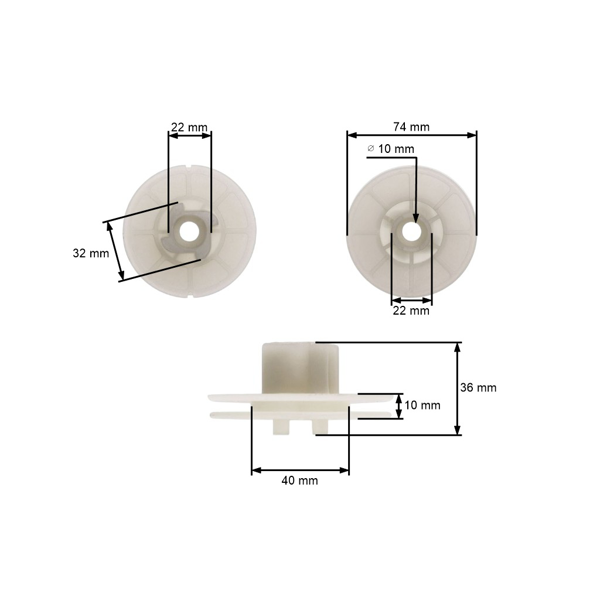 Koło rozrusznika do pilarek Partner P340 P350 P360S