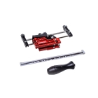 Kompletna ostrzałka do pił łańcuchowych do pił silnikowych elektrycznych i akumulatorowych z mocowaniem do prowadnicy