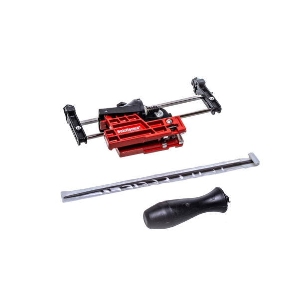 Kompletna ostrzałka do pił łańcuchowych do pił silnikowych elektrycznych i akumulatorowych z mocowaniem do prowadnicy