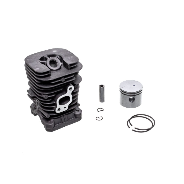 Kompletny cylinder do piły łańcuchowej HS PARTS z tłokiem do Partner 350 351 370 390 420 Poulan 2250 2350 2450 Jonsered 2035 McCulloch Mac Cat 440 41 mm (OEM 530069606)