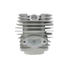 Kompletny cylinder HS PARTS z tłokiem 45 mm do chińskich pił łańcuchowych i pił z rynku hobbystycznego z silnikiem o pojemności 52cc