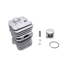 Kompletny cylinder HS PARTS z tłokiem do pił łańcuchowych i kos spalinowych Husqvarna 40 45 49 240R 245R Jonsered GR41 GR44 GR50 RS44 2041 2045 2050 40 mm (OEM 506010607)