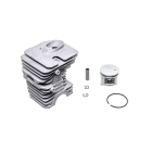 Kompletny cylinder HS PARTS z tłokiem do pił łańcuchowych i kos spalinowych Husqvarna 40 45 49 240R 245R Jonsered GR41 GR44 GR50 RS44 2041 2045 2050 42 mm (OEM 503440802)