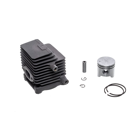 Kompletny cylinder tłokowy do Stihl FS75 FS80 FS80R FS85 FS85R FS85T FS85RX KW85 SP81 FC75 SP85 SP85K KM85 KM85R HT70 34 mm (OEM 41370201202)