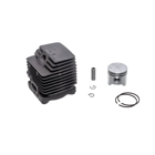 Kompletny cylinder tłokowy do Stihl FS75 FS80 FS80R FS85 FS85R FS85T FS85RX KW85 SP81 FC75 SP85 SP85K KM85 KM85R HT70 34 mm (OEM 41370201202)