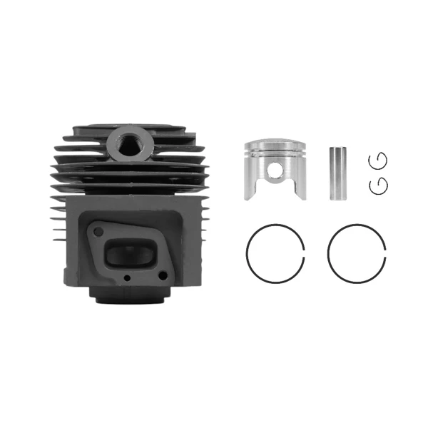 Kompletny cylinder z tłokiem 40 mm do chińskich wykaszarek i wykaszarek hobbystycznych, z silnikiem o pojemności 43 cm3