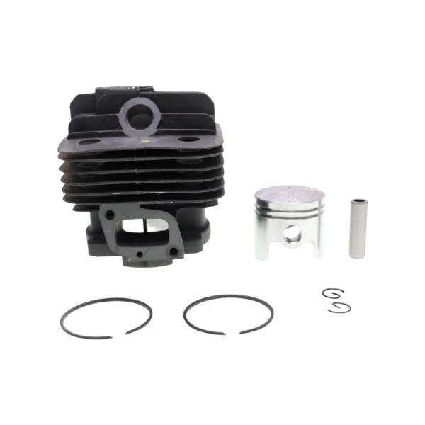 Kompletny cylinder z tłokiem 40 mm do chińskich wykaszarek i wykaszarek hobbystycznych, z silnikiem o pojemności 43 cm3