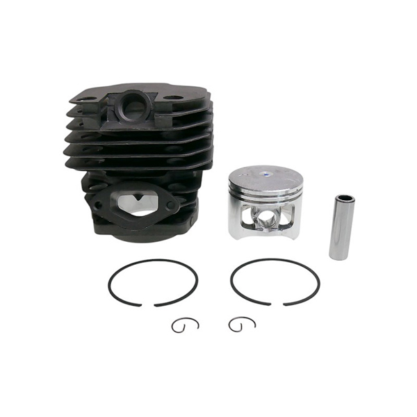 Kompletny cylinder z tłokiem 45 mm do pił łańcuchowych chińskich i hobbystycznych o pojemności silnika 45 cm3 - 58 cm3