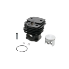 Kompletny cylinder z tłokiem do pił łańcuchowych Dolmar 109 110 111 115 PS52 Makita DCS52 DCS520 DCS5200 44 mm (OEM 026130000)