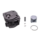 Kompletny cylinder z tłokiem do pił łańcuchowych Husqvarna 340 340 E 345 351 Jonsered 2145 2150 CS2145 CS2150 Nikasil 44 mm (OEM 503869971 537253002)