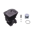 Kompletny cylinder z tłokiem do pił łańcuchowych Husqvarna 340 345 Jonsered 2141 2145 CS2141 CS2145 Nikasil 40 mm (OEM 50387007 3503870005)