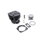 Kompletny cylinder z tłokiem do pił łańcuchowych Husqvarna 51 55 55 Rancher 45 mm (OEM 503168301)