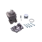 Kompletny cylinder z tłokiem do pił łańcuchowych Stihl 039 MS390 Nikasil 49 mm (OEM 11270201213 11270201211 11270201216)