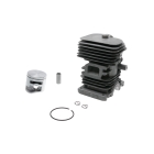 Kompletny cylinder z tłokiem do pił łańcuchowych Stihl MS180 2-MIX 38 mm (OEM 11300201213)