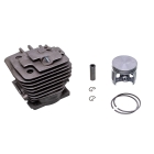 Kompletny cylinder z tłokiem do pił łańcuchowych Stihl MS341 MS361 Nikasil 47 mm (OEM 11350201202 11350201203)