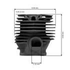 Kompletny cylinder z tłokiem do pił łańcuchowych Stihl MS381 52 mm (OEM 11190201204)
