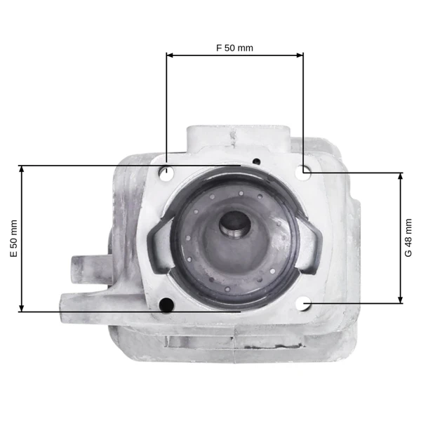 Kompletny cylinder z tłokiem do wyrzynarek Husqvarna Partner K650 K700 50 mm (OEM 506099212)
