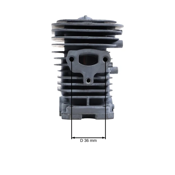 Kompletny cylinder z tłokiem HS PARTS do pił łańcuchowych Husqvarna 141 142 Jonsered 2040 CS2040 40 mm (OEM 530069941)