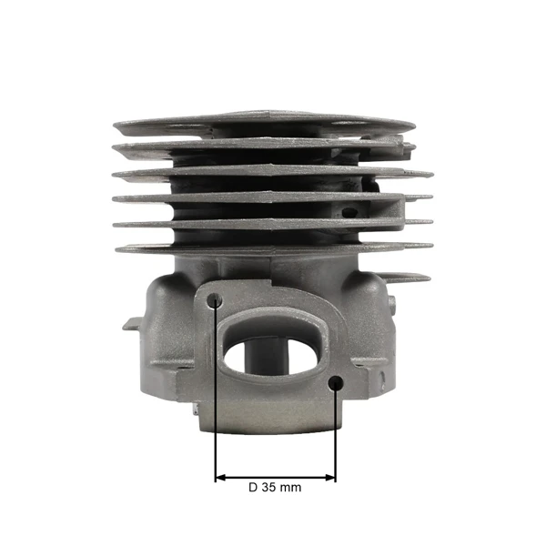 Kompletny cylinder z tłokiem HS PARTS do pił łańcuchowych Husqvarna 362XP 371XP 372XP 371K Jonsered 2063 2071 2163 2171 CS2163 CS2171 50 mm (OEM 503691073)