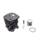 Kompletny cylinder z tłokiem HS PARTS do pił łańcuchowych Husqvarna 455 455E 455 Rancher Jonsered CS2255 47 mm (OEM 537320402)