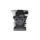 Kompletny cylinder z tłokiem HS PARTS do pił łańcuchowych Husqvarna 455 455E 455 Rancher Jonsered CS2255 47 mm (OEM 537320402)