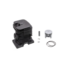 Kompletny cylinder z tłokiem HS PARTS do pił łańcuchowych Stihl 017 MS170 37 mm (OEM 11300201204 11300201207)