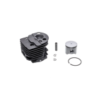 Kompletny cylinder z tłokiem HS PARTS do piły łańcuchowej Husqvarna 51 55 55 Rancher 45 mm (OEM 503168301)