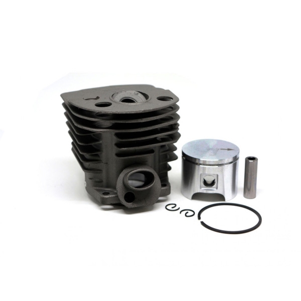 Kompletny cylinder z tłokiem HS PARTS do piły łańcuchowej Husqvarna 51 55 55 Rancher 46 mm (OEM 503609171)