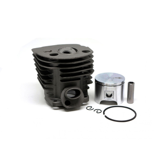 Kompletny cylinder z tłokiem HS PARTS do piły łańcuchowej Husqvarna 51 55 55 Rancher 46 mm (OEM 503609171)