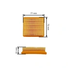Kompletny filtr powietrza do kosiarek Stihl FS235 FR235 (OEM 41511402801 41801410300)