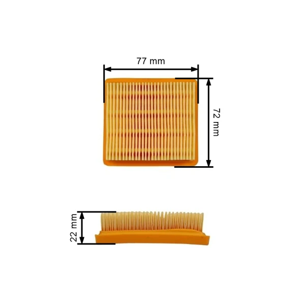 Kompletny filtr powietrza do kosiarek Stihl FS235 FR235 (OEM 41511402801 41801410300)