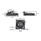 Kompletny filtr powietrza z osłoną do kos spalinowych chińskich i wykaszarek z marketów hobbystycznych o pojemności silnika 43cc - 52cc