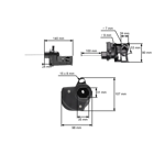 Kompletny filtr powietrza z osłoną do silników Honda GX340 GX390