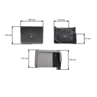 Kompletny filtr powietrza z osłoną do silników Honda GX340 GX390