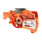 Kompletny profesjonalny półsilnik do pił łańcuchowych Husqvarna 362 362XP 365 365H 371 372XP pojemność 65 cm3 moc 4,6 KM