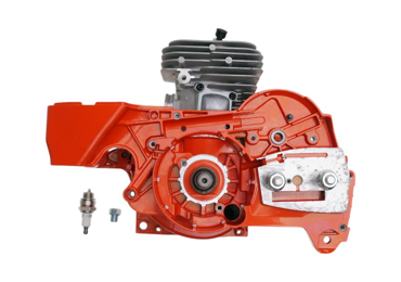 Kompletny profesjonalny półsilnik do pił łańcuchowych Husqvarna 365 X-TORQ 372 XP-XTORQ pojemność 70,7 cm3 moc 4,9 KM