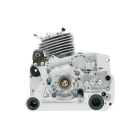 Kompletny profesjonalny półsilnik do pił łańcuchowych Stihl 066 MS660 pojemność 92 cm3 moc 7,1 KM