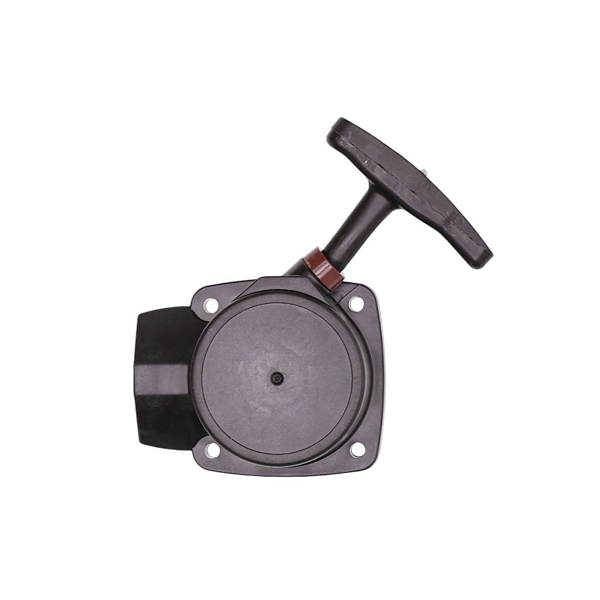 Kompletny rozrusznik do chińskich kos i wykaszarek z rynków hobbystycznych, z silnikiem o pojemności 26 cm3 i 32 cm3