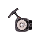 Kompletny rozrusznik do chińskich kos i wykaszarek z rynków hobbystycznych, z silnikiem o pojemności 26 cm3 i 32 cm3