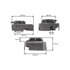 Kompletny rozrusznik do Mountfield HP184 HP454 SP414 Stiga Collector 43 Stiga Dino 47 Homelite HL454SP (OEM 118550139/1)