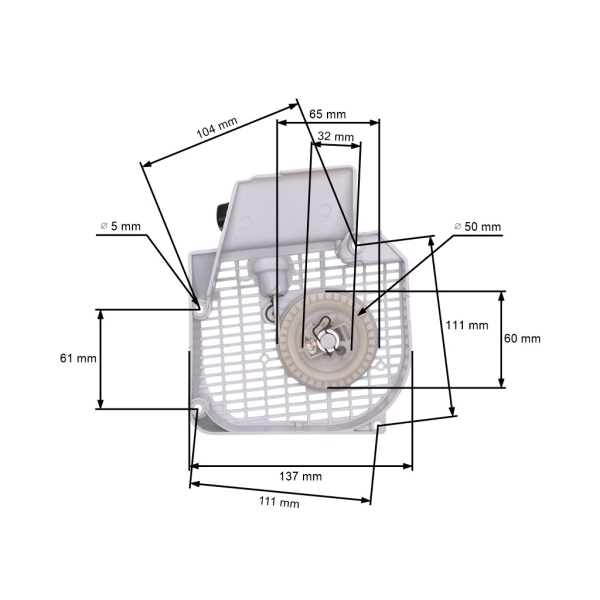 Kompletny rozrusznik do pił łańcuchowych Stihl 021 023 025 MS210 MS230 MS250 (OEM 11230802104)