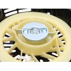 Kompletny rozrusznik do silników Honda GX340 GX390 GX610 GX620 o mocy 11,0 KM 13,0 KM 18,0 KM 20,0 KM czarny (OEM 28400-ZE3-W01ZA 28400-ZE3-W01)